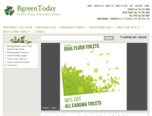 Tablet Screenshot of bgreentoday.com